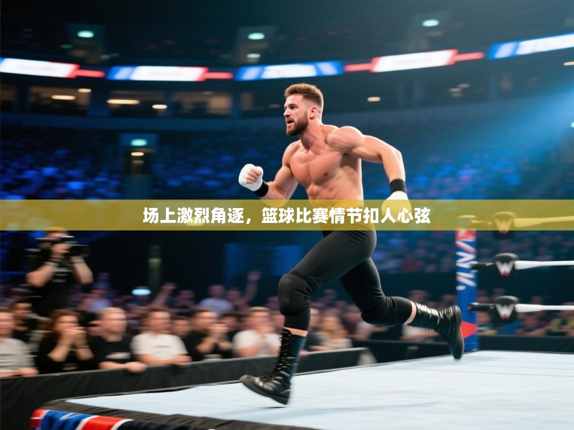 场上激烈角逐，篮球比赛情节扣人心弦