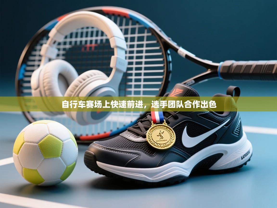 自行车赛场上快速前进，选手团队合作出色  第1张